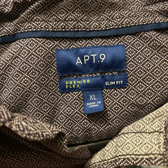 Mens Button Down Top - Picture 3 of 4